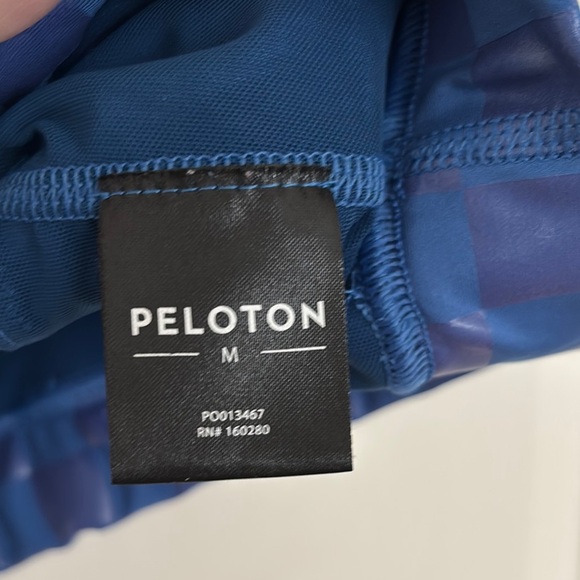 Peloton Blue Racerback Crop Top - Picture 5 of 6